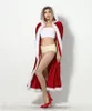 Christmas Costume Adult Christmas Cape Cloak Little Red Riding Hood Christmas Cloak Children's Party Stage Costume