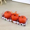 Kunstmatige fruit geurende kaarsen oranje citroen perziken appel vorm kaars viivid romantisch voor bruiloft kerstfeest decoratie 4 2BS ZZ