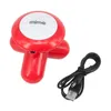 Multi-color Mini Electric Handled Wave Vibrating Massager USB Battery Full Body Massage Cute Mini Electric Massager
