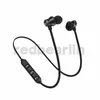 Trådlös Bluetooth hörlurar Sport i örat BT 4.2 Stereo Magnetiska headset Earbud Hörlurar för Samsung med paket