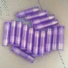 5g Şeffaf Mor Renk Ruj Tüpü Ince Lipbalm Tüp Ruj Ambalaj Durumda Konteyner Dudak Parlatıcısı Doldurulabilir Şişe Kozmetik Araçları