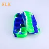 6 + 1 contenants de cire antiadhésifs grande boîte en caoutchouc de silicone Conteneur de silicone pots de cire dab stockage dabber pot bho huile vape boîte de silicone approuvée par la FDA