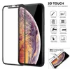 Carbon Fiber 3D Curved Soft Edge Tempered Glass Screen Protector Full Cover for iPhone XS Max XR XS X 8 7 6 Plus