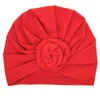 Baby Top Knot Turban Rose Hat Hat Toddler Turban Style vintage Accessori per capelli retrò Girls Boys Wrap LC6976249925