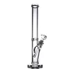 Hookahs 9mm Thick Glass Straight Bong 18 inches With Elephant Joint Super Heavy water pipe 14/18 downstem