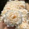 2016 artificial flowers Silk Peony Flower Heads Wedding Party Decoration supplies Simulation fake flower head home decorations 15cm new