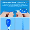 16pcsbox Disposable Soft Silicone Dental Floss Interdental Tooth Picks Brush Teeth Cleaning Stick Oral Care Floss Sticks4709608