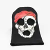 4 stili Halloween Horror Teschio Lavorato a Maglia Fascia Fantasma Maschera Cosplay Cappello Vizioso Fresco Demone Berretti Invernali