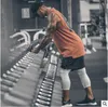 High Quality 2020 Summer Newest Brand Mens Curved Hem Patchwork Gyms Stringers Vest Bodybuilding Clothing Fitness Man Tanks Tops
