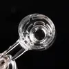 Diamond Knot Quartz Banger smoke Nail OD 21.5mm Terp Locker Domeless Nails 10mm 18mm 14mm Male Female Quave Club Dab Rig