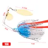 New High Quanlity Metal Spinner Gancio per Buzzbit 15g 6colors Pesca Spinnerbaits Crankbaits Prawn Bass Sipner Lure