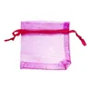 LASPERAL 125 Stücke Multi Farbe Kleine Organza Geschenkbeutel Oganza Kordelzug Beutel Für Schmuck Verpackung Lagerung Geschenk Wrap Tasche 5x7 cm