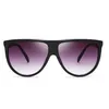 Occhiali da sole quadrati oversize CALDI da donna Designer Brand Big one lens mans Occhiali da sole neri montatura trasparente femminile uv400