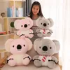 Dorimytrader New Lovely Soft Animal Koala Plush Toy Big Stuffed Cartoon Koalas Pillow Kids Play Doll Present 20inch 50cm DY6095206271