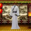 Traje tradicional chino Hanfu para hombre, traje de Cosplay de espadachín para puesta en escena, bata Tang antigua, ropa nacional masculina 89