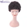 Perruques courtes Beva Peruvian Remy Human Heuv Hair Wigs Machine Fabriqué pour les femmes noires en stock expédition rapide1897629