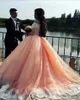 Plus Storlek Appliqued Lace Ball Gown Bröllopsklänningar 2020 Av Axel African Bridal Dresses Saudiarabiska Bröllopsklänningar Vestidos de Novia