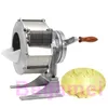 BEIJAMEI Hochwertige kommerzielle Kartoffel-Karotten-Schneidemaschine, manuelle Gemüse-Kartoffel-Schneidemaschine, Zerkleinerer zum Verkauf