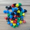 100pcs/lot 6colors rubber t grommets حلمات لماكينة الوشم