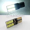 Süper Parlak LED T10 Canbus Hiçbir Hata 24 SMD 4014 Araba Işık 12 V W5W Oto COB Gümrükleme Ampul Kapı GlowTec