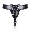 Male Leather Chastity Belt Device,Fetish Leather Harnesses Belt,BDSM Sex Bondage Sex Toys for Men Gay Y18102405