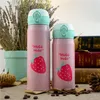 350/500 ml roestvrijstalen reizen mok geïsoleerde thermoscup creatieve schattige fruit stijl china hoge kwaliteit koffiemokken voor giftbeker