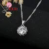 Jexxi charme de bijoux en argent de mode pour femmes avec bûche de collier de fleur en cristal CZ S925 Pin7626771