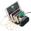 4マルチポートユニバーサルデタッチ可能なUSB充電ステーションスタンドホルダーデスクトップ充電器用タブレットEU US Plug2969306