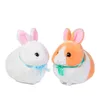 Belle poupée en peluche lapin Animal doux, grand lapin de dessin animé en peluche, jouet animaux oreiller décoration cadeau pour enfants 17 pouces 42cm DY500549172292