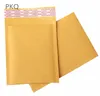 21 tailles Jaune Kraft Bubble Mailing Enveloppe Sacs 10pcs Bubble Mailers Enveloppes Rembourrées Emballage Sacs D'expédition 11x15cm / 20x25cm