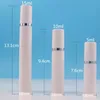 5 ml 10ml Airless Cosmetic Pump Bottle Plastic Tom Airless Pump Flaskor Vakuumflaska Snabb leverans F699