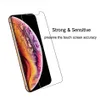Tempered Glass Screen Protector For iphone 12 Mini XR XS Max X 8 7 Plus no wips Without Package8062522