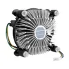 Freeshipping 3pcs dissipador de calor cooler fan cooler para processador Intel Pentium 4 d