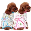 Pet dog clothes winter Home clothing dog four-legged clothes for small dogs cotton printing Teddy clothes print jumpsuit warm