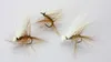 Outdoors 40Pcs Elk Wing Caddis Dry Flies Trout Fly Fishing Lures Fish Lure High Quality Fishing Accessories Supplies with Hook255S1305342