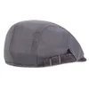 Moda Letnie Czapki Dla Mężczyzn Kobiety Dorywczo Oddychające Beret Kapelusze Gorras Planes Anglia Brytyjskie Retro Binas Płaskie Czapki Solidne Berets