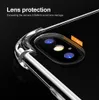 Ультратонкий прозрачный для iPhone 12 Mini 11 Pro 7 8 плюс XS XR Max Galaxy Note 20 S9 S8 S10 S20 0,3 мм Crystal Crystal Gel