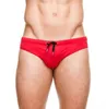 Marca de homem sexy natação put-up pad shad-up troncos de baixa cintura natação briefs gay cuecas boxers boxers cor de retalhos vender quente verão