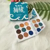 Make-up oogschaduw goede kwaliteit 12 mode kleuren oogschaduwpalet mat fijn poeder5826328