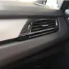 Cadre de sortie de climatisation des deux côtés en Fiber de carbone, 2 pièces, garniture de décoration pour BMW série 2 Active Tourer F45 ABS