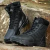 Vandringsskor Män Utomhus Sport Combat Desert Special Forces Klättring Trekking Militär Taktiska Säkerhet Stövlar Kvinnor Sneakers