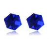 Zircon Cube Magnetic Stud Slimming Earrings Health Non-Pierced Earring Magnets Jewelry Men Women