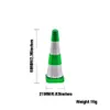 Premium Traffic Cone Shape Aluminium Smoking Pipe 60mm Metalen Kom Pijp voor Herb Tabak Roken Accessoires