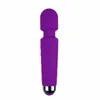 Vibromasseur gode point G multi-vitesses pour femmes, baguette magique, masseur corporel, jouets sexuels pour femmes, stimulation du Clitoris, produits pour adultes féminins