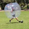 Vendite calde 1.5m Bolla di aria Calcio Zorb Palla Loopy Palla Gonfiabile Palla per criceti umani Calcio Paraurti per adulti