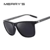 MERRY'S – lunettes de soleil rétro unisexes en aluminium, verres polarisés, Vintage, pour hommes/femmes, S'8286