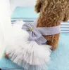 Ropa de moda para perros y mascotas, vestido de princesa dulce, accesorios para perros pequeños y medianos, vestidos de boda para cachorros de peluche XS-XXL