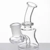 Grossistglasbägare bong rökningstillbehör vattenrör med 14 mm kvinnliga fog pyrex vatten bongs dab olje rig bubbler filter rökrör