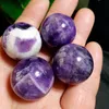 21-22 mm 4 stuks NATURAL Dream Amethyst Crystal sphere ball Orb Gem Stone genezing als geschenk