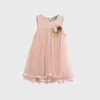 summer girls dress baby lace flower fancy skirts kids tutu skirt children beautiful dresses 2 colors for choose